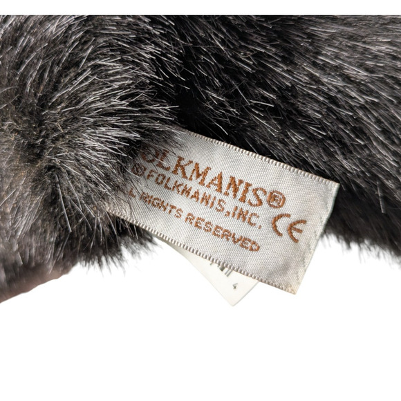 Folkmanis Sea Otter Full Body Hand Puppet With Kelp 19" Vintage Dark Brown Fur - Picture 3 of 7